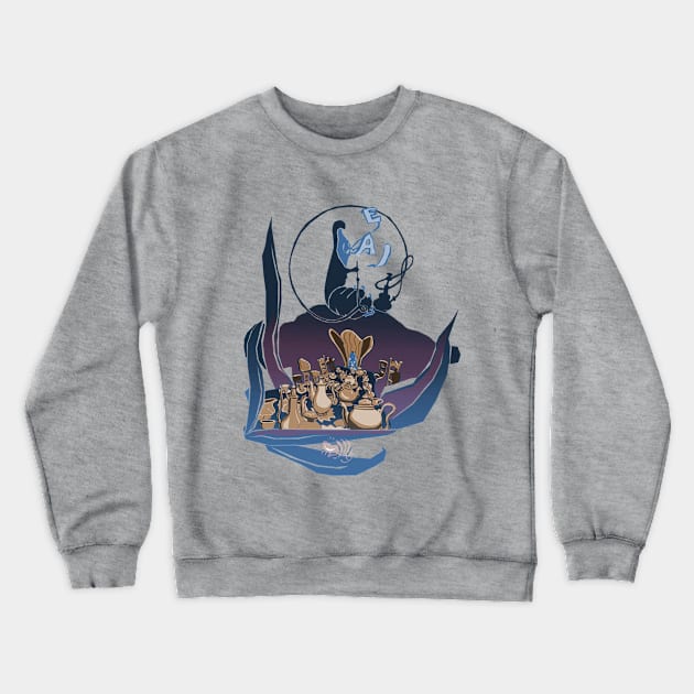 The Caterpillar's Den Crewneck Sweatshirt by Eterea